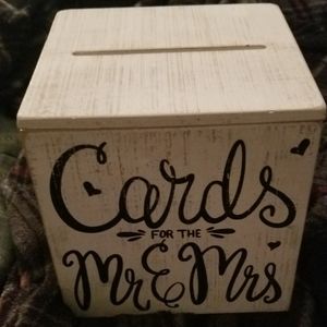Wedding card box